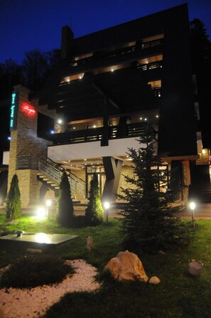 Front of property - evening/night