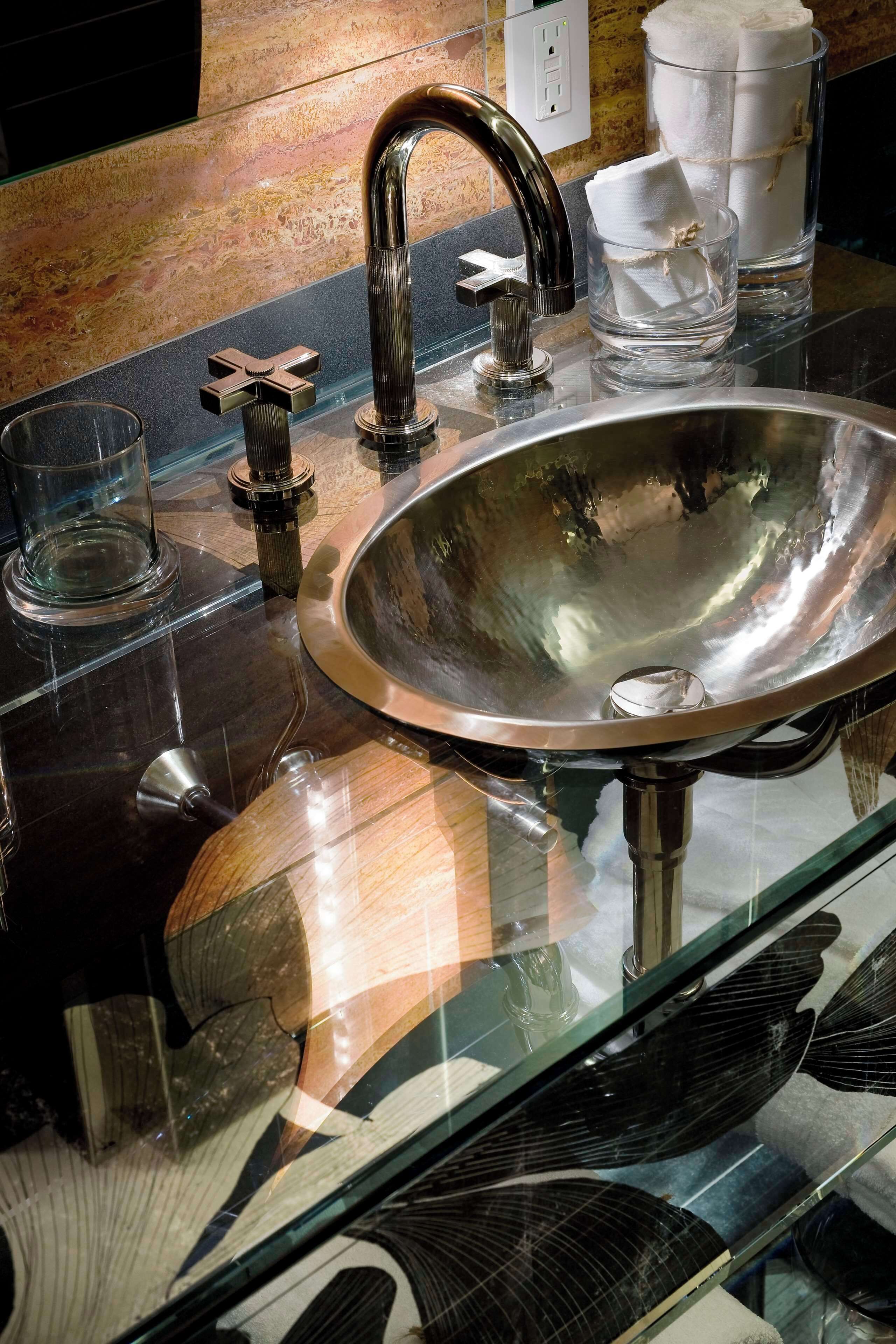 rainfall showerhead, designer toiletries, hair dryer, bathrobes