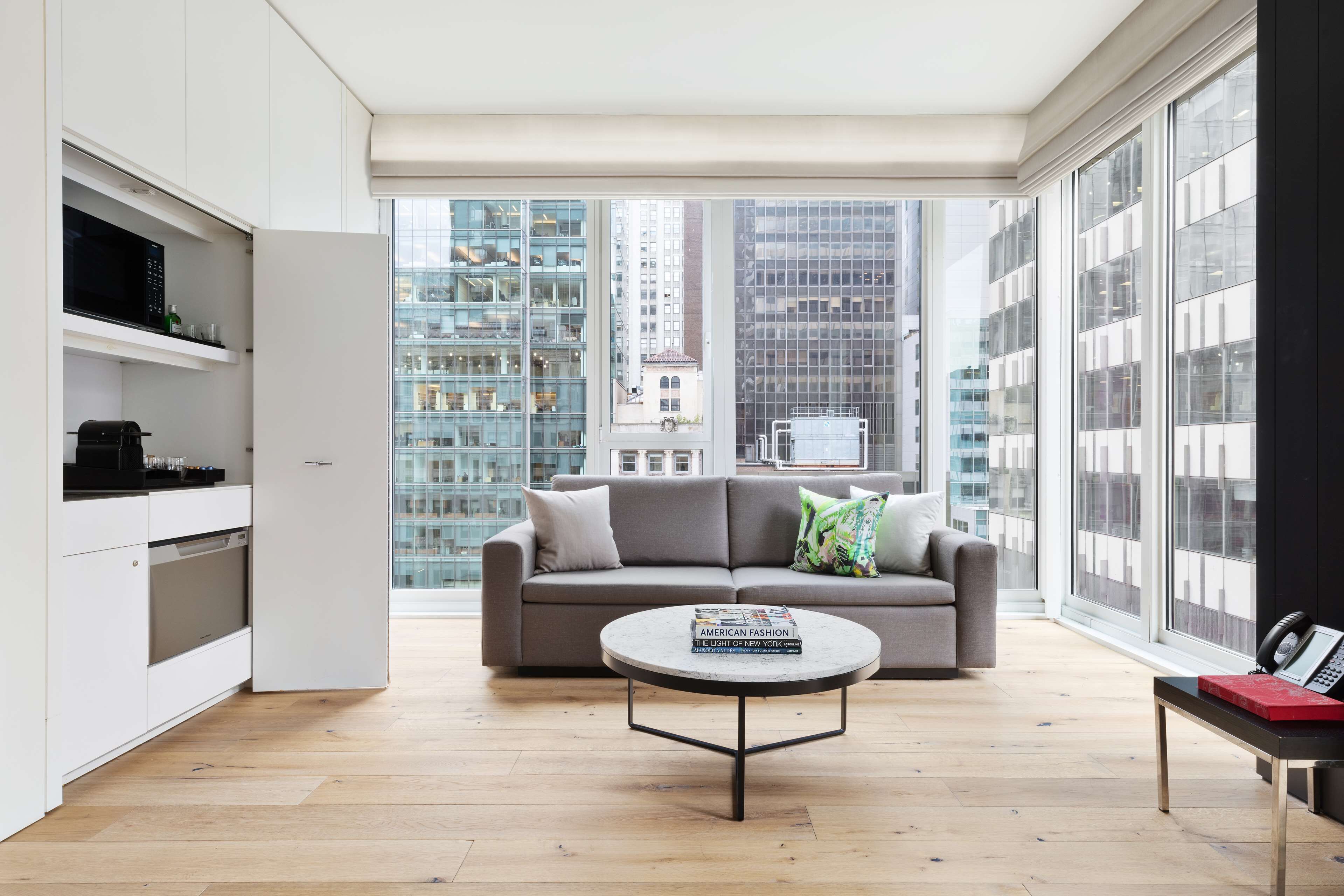 andaz, suite, 1 king bed | premium bedding, pillow-top beds, free minibar, in-room safe