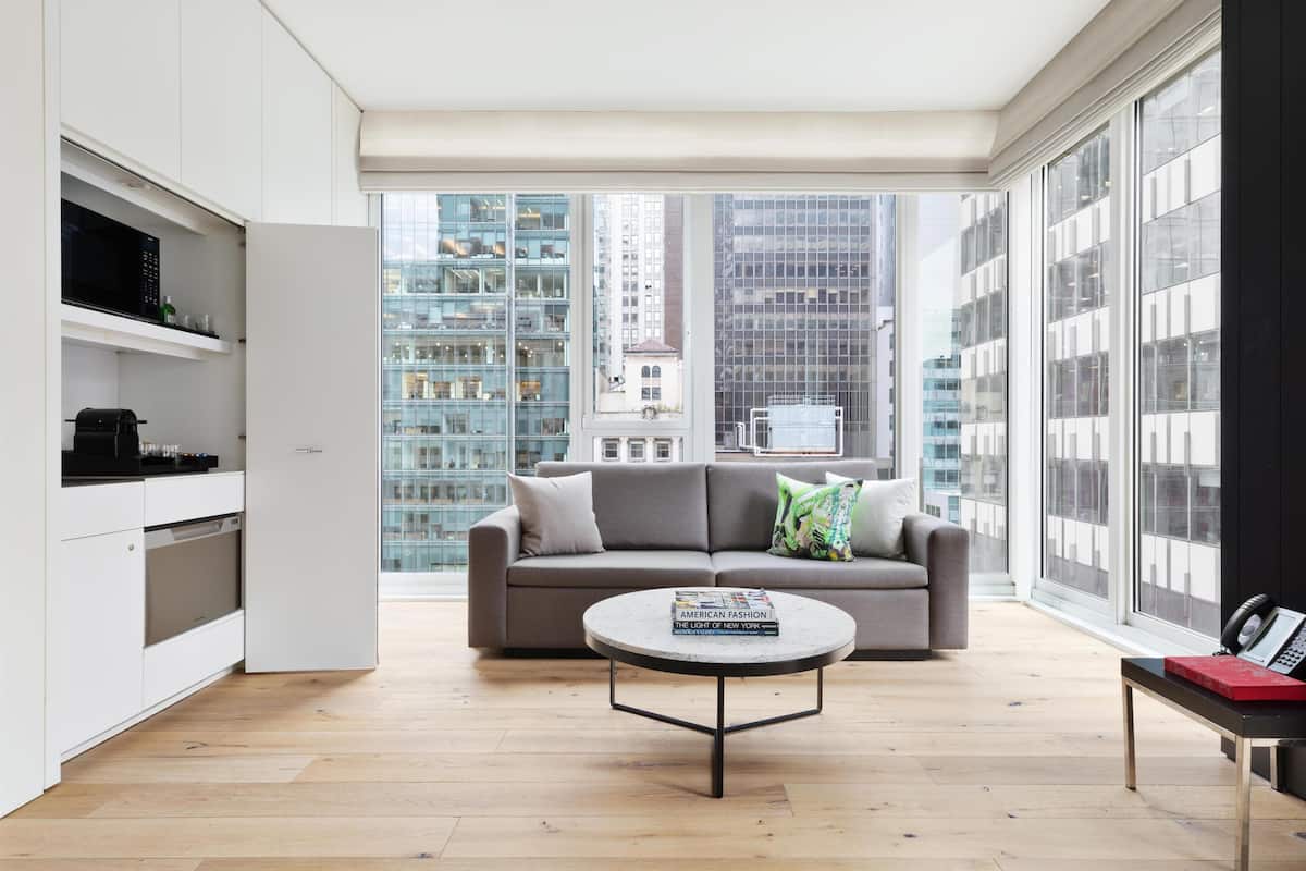 Andaz, Suite, 1 King Bed | Premium bedding, pillowtop beds, free minibar, in-room safe