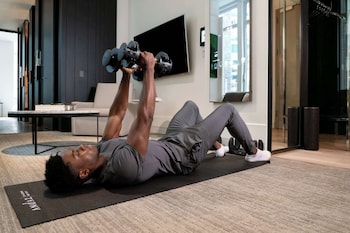 Suite (Wellness) | Premium bedding, pillowtop beds, free minibar, in-room safe at ANDAZ 5TH AVENUE, BY HYATT