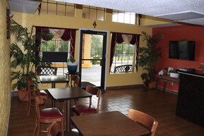 Sitteområde i lobbyen