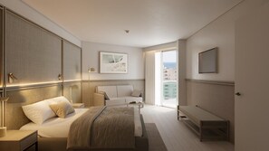 1 habitación, minibar, caja de seguridad en la habitación y escritorio 