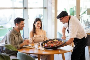 Breakfast, lunch, dinner served; Mediterranean cuisine 