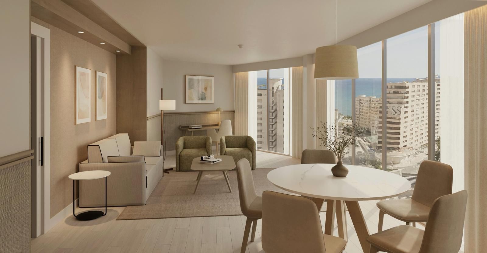 Televisión, mesa de ping pong