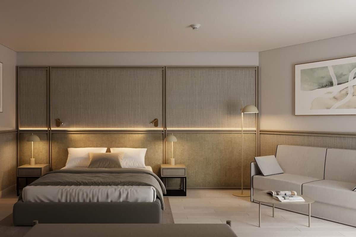 1 habitación, minibar, caja de seguridad en la habitación y escritorio