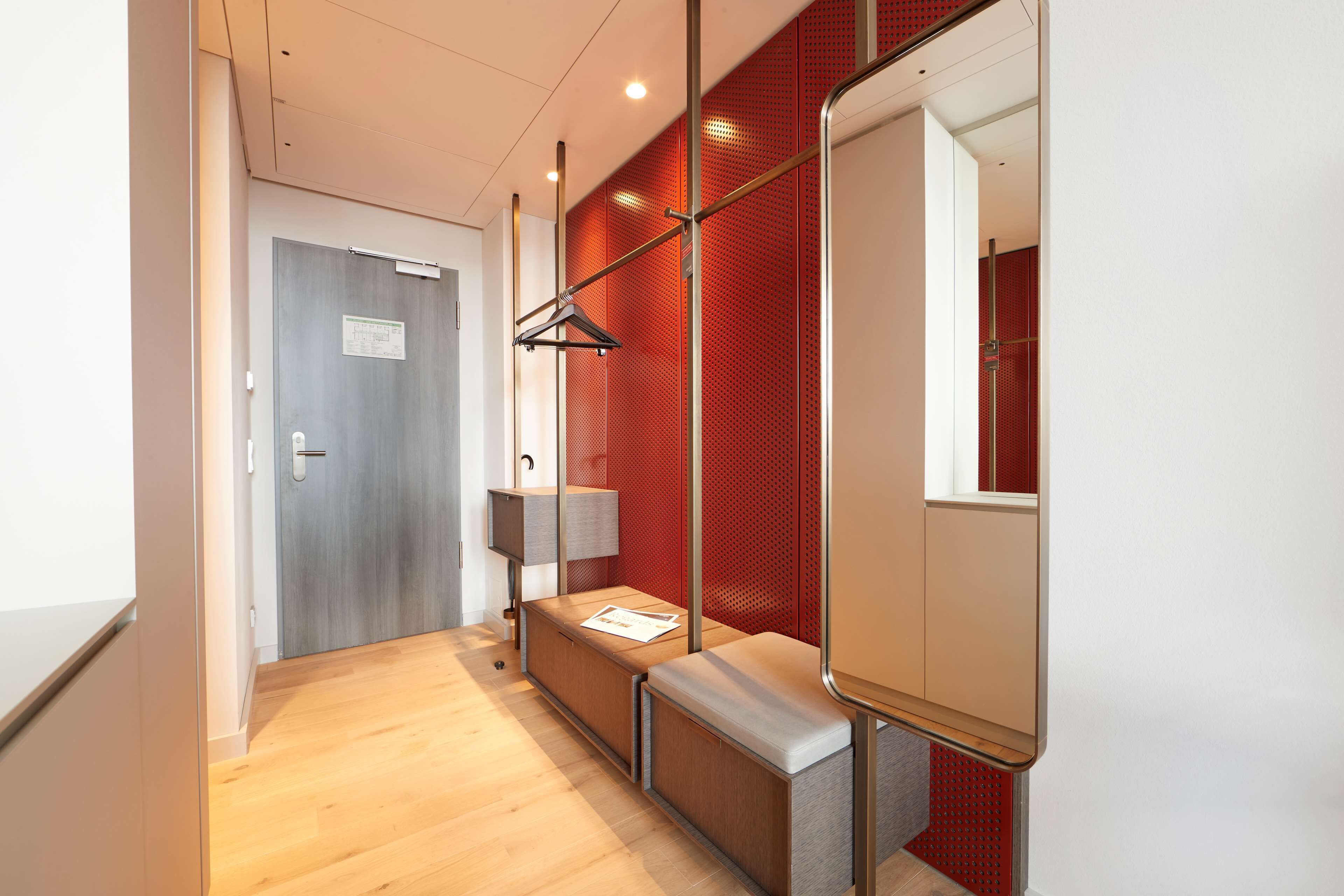 premium bedding, select comfort beds, in-room safe, desk