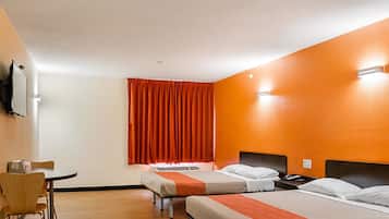 Free WiFi, bed sheets