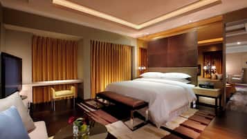 1 habitación, cubrecamas, colchones Select Comfort y minibar