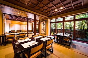 Breakfast and dinner served, Japanese cuisine