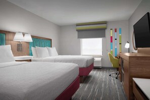 Ropa de cama de alta calidad, escritorio y cortinas blackout 