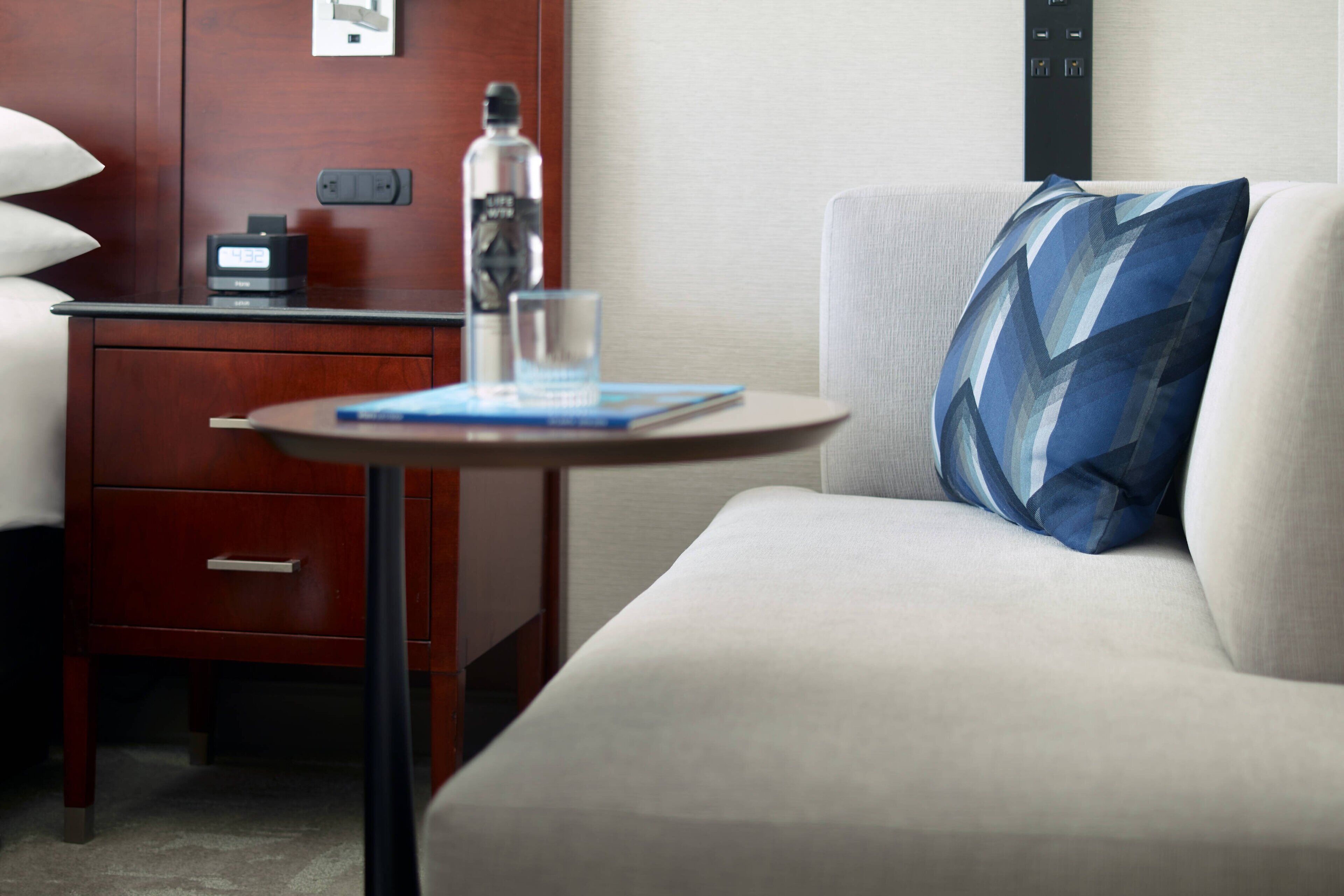 premium bedding, down duvets, pillow-top beds, in-room safe