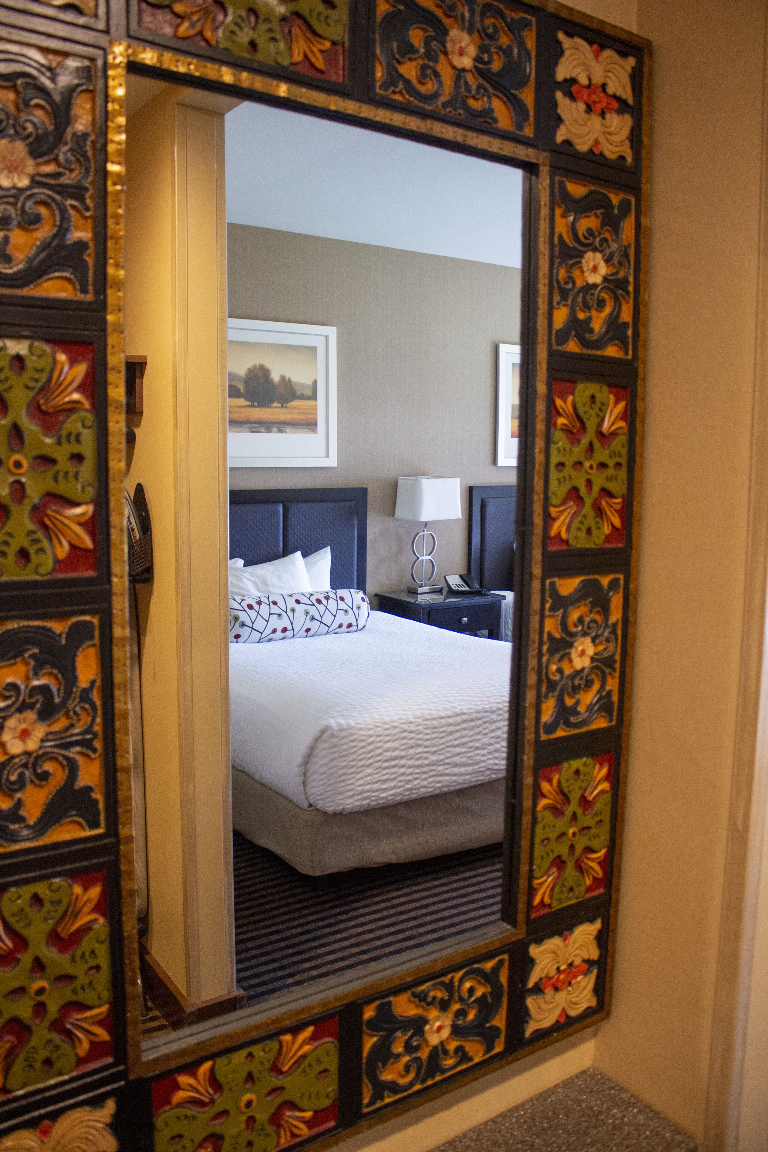 standard room, 2 queen beds | pillow-top beds, in-room safe, desk, iron/ironing board