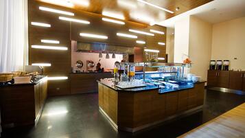 Daily buffet breakfast (EUR 20 per person)