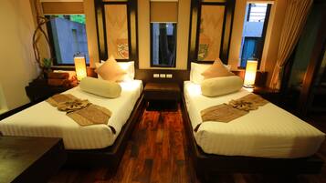 Family 2 Bedroom Suite with Private Pool | 1 bedroom, premium bedding, minibar, in-room safe
