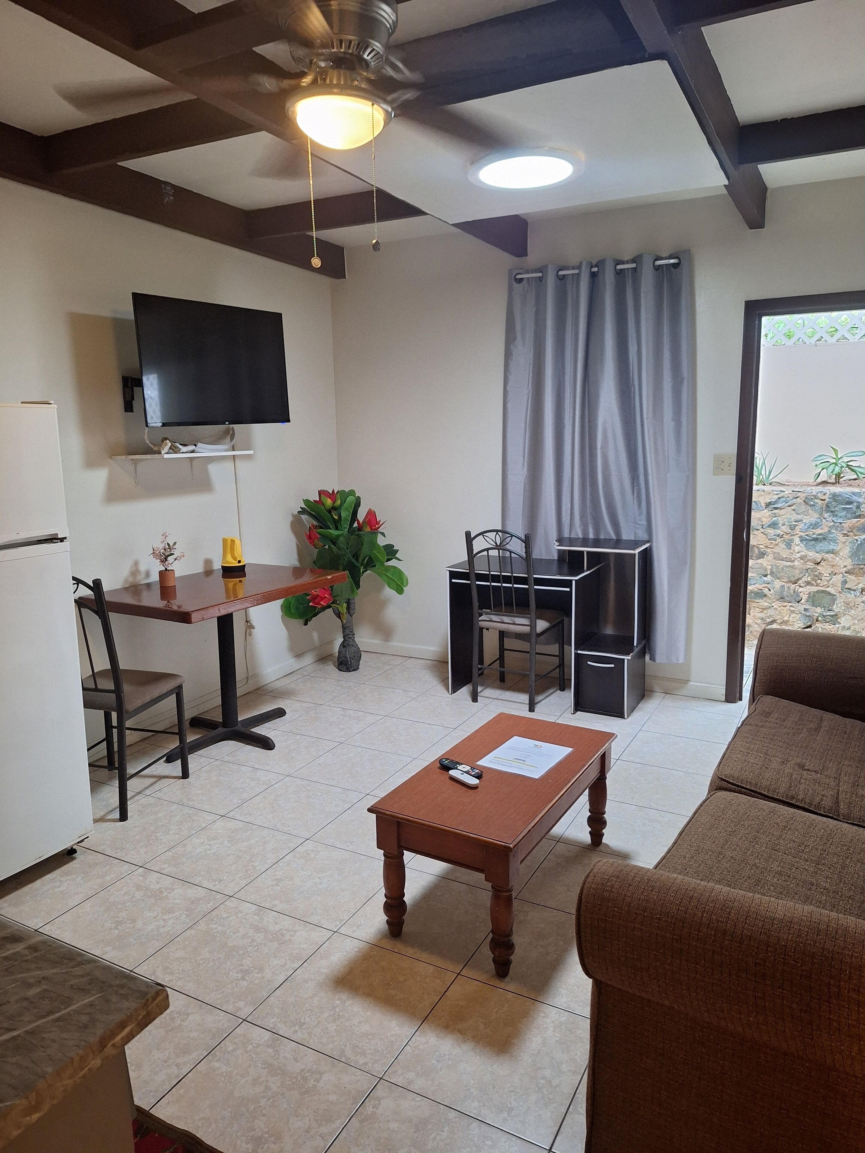 Căn hộ, 1 giường cỡ queen và sofa giường, quang cảnh biển (1-4) | Bộ đồ giường cao cấp, trang trí khác biệt 