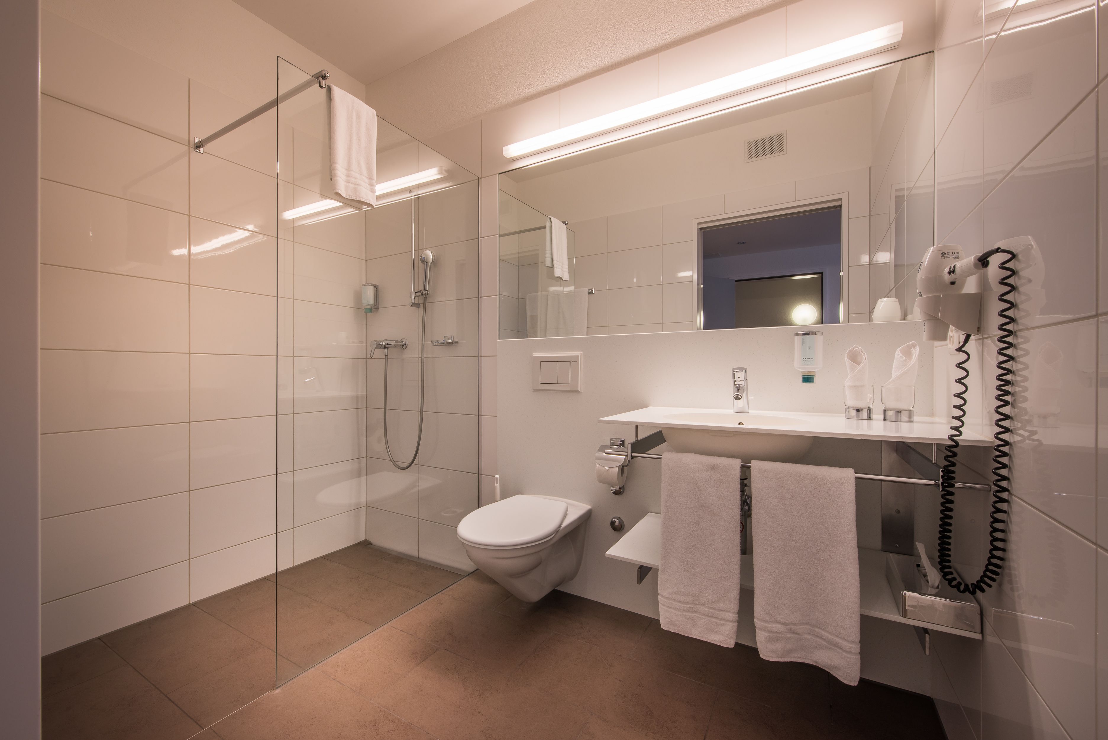 double room (large) | bathroom | free toiletries, hair dryer, towels