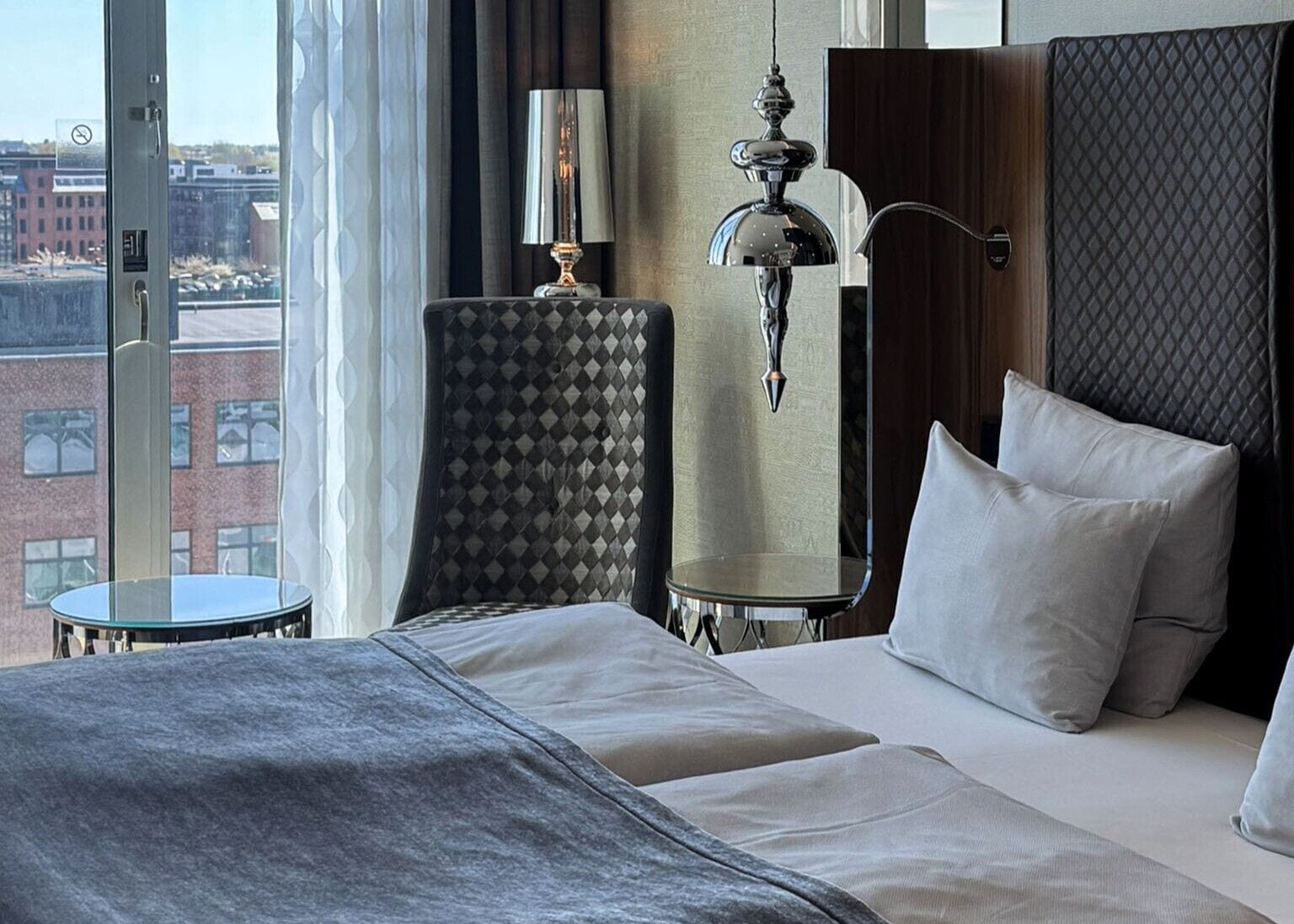 Standard Double | Premium-sengetøj, senge med topmadrasser, minibar, pengeskab på værelset