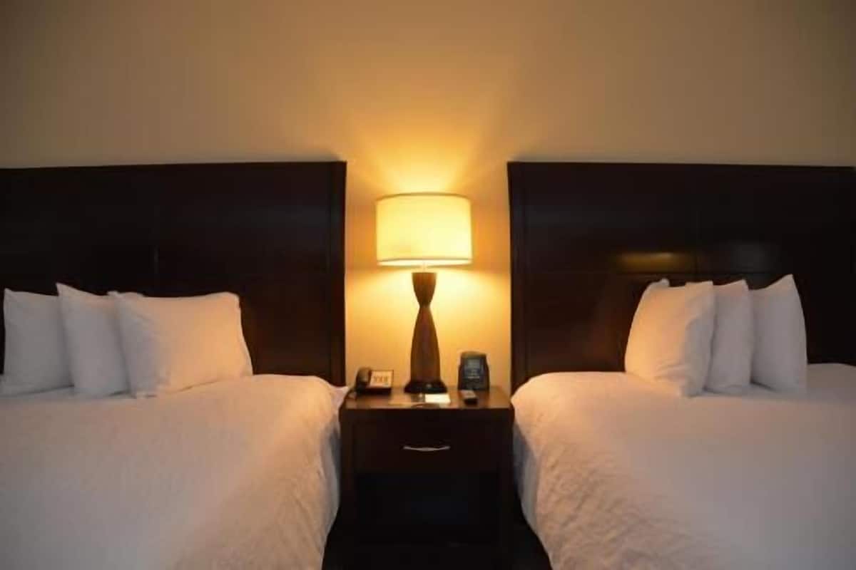 In-room safe, desk, laptop workspace, iron/ironing board