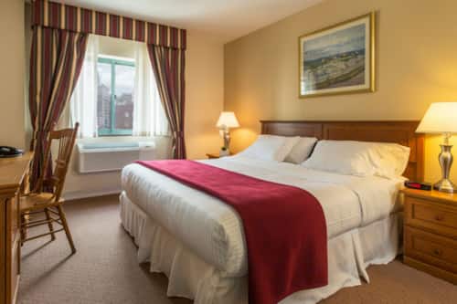 In-room safe, desk, blackout curtains, iron/ironing board