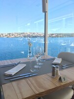 Breakfast and dinner served, Mediterranean cuisine