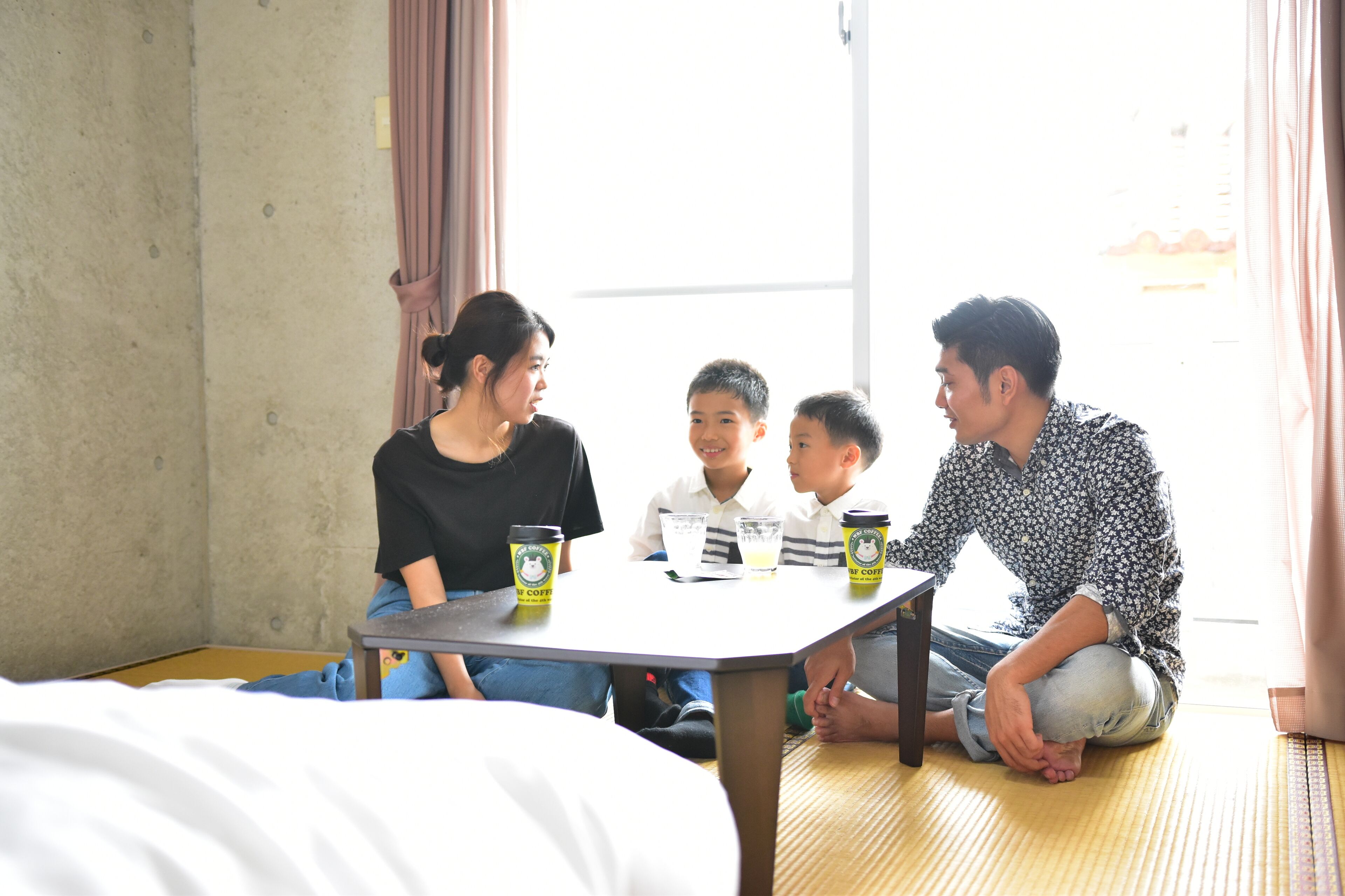 down duvets, blackout curtains, soundproofing, free wifi