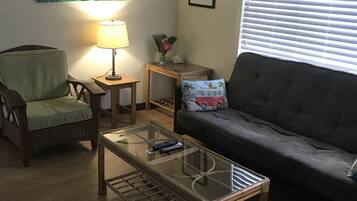 Villa, 2 Bedrooms, Kitchen | Living area | 32-inch flat-screen TV with satellite channels, TV