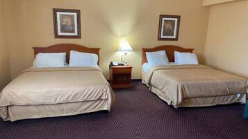 Iron/ironing board, Internet, alarm clocks