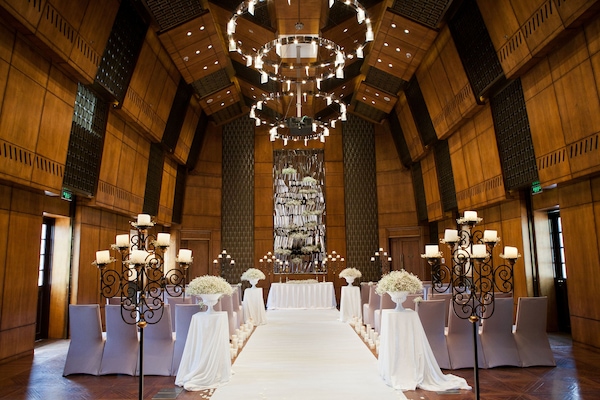 Indoor wedding
