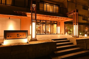 Front of property - evening/night