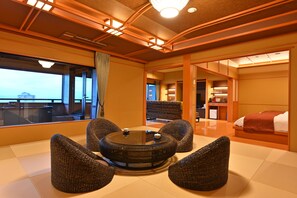 Suite, Badewanne (Japanese-Western Style, Hot spring)