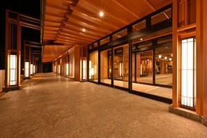 Entrada de la propiedad