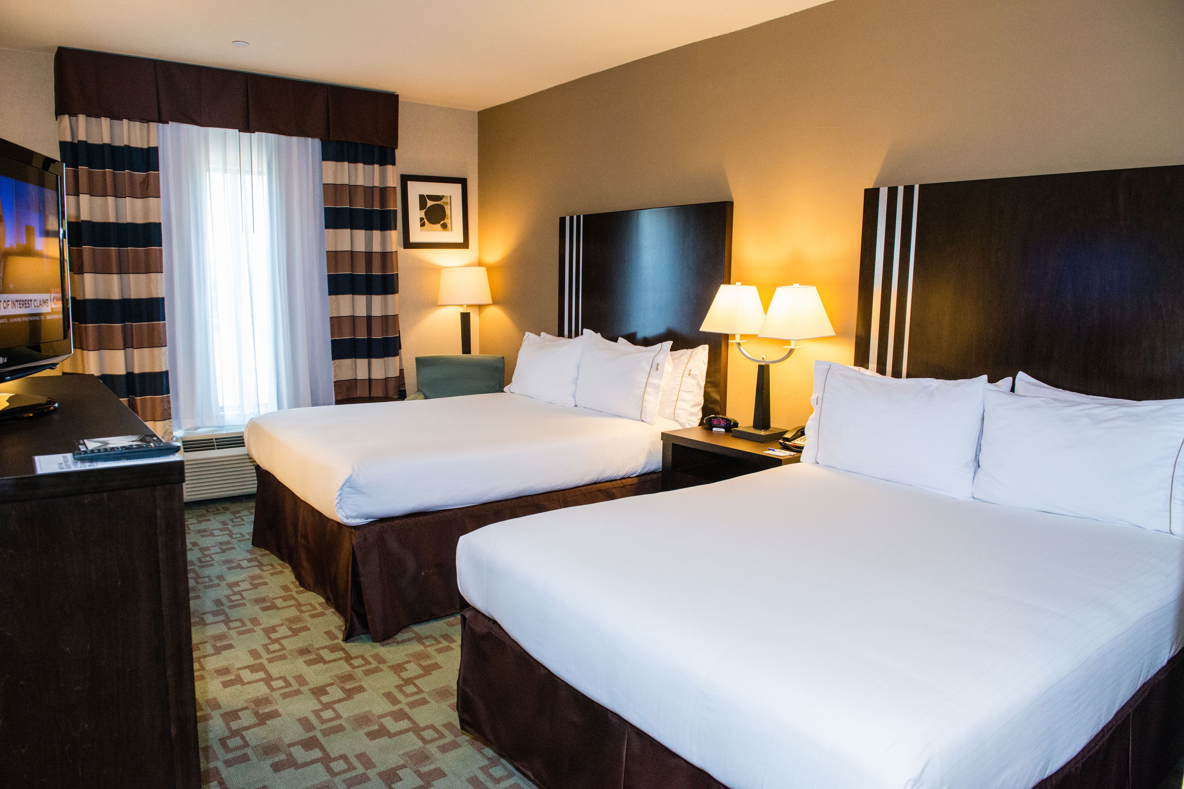 standard room, 2 queen beds | in-room safe, individually decorated, individually furnished, desk