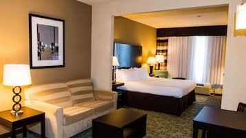 Suite, 1 King Bed | In-room safe, individually decorated, individually furnished, desk