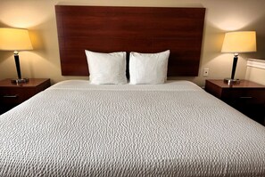 Pillow-top beds, desk, blackout curtains, iron/ironing board - Ramada by Wyndham College Station (College Station)