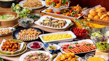 Dagelijks ontbijtbuffet (JPY 1700 per persoon)