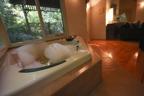 Cottage, 1 King Bed (Watergarden) | Jetted tub - Cottages at Monreale (Olinda)