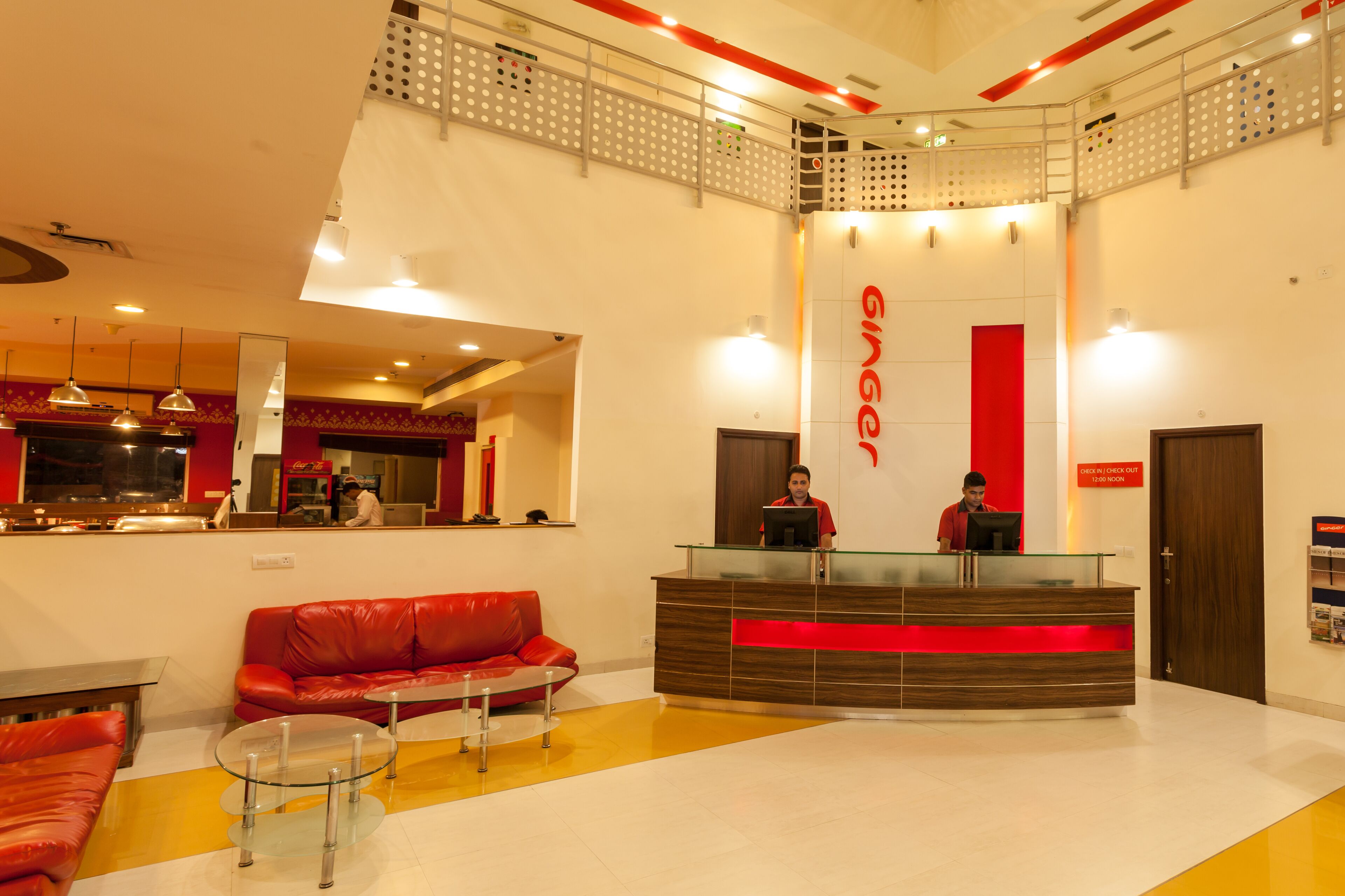 check-in/check-out kiosk