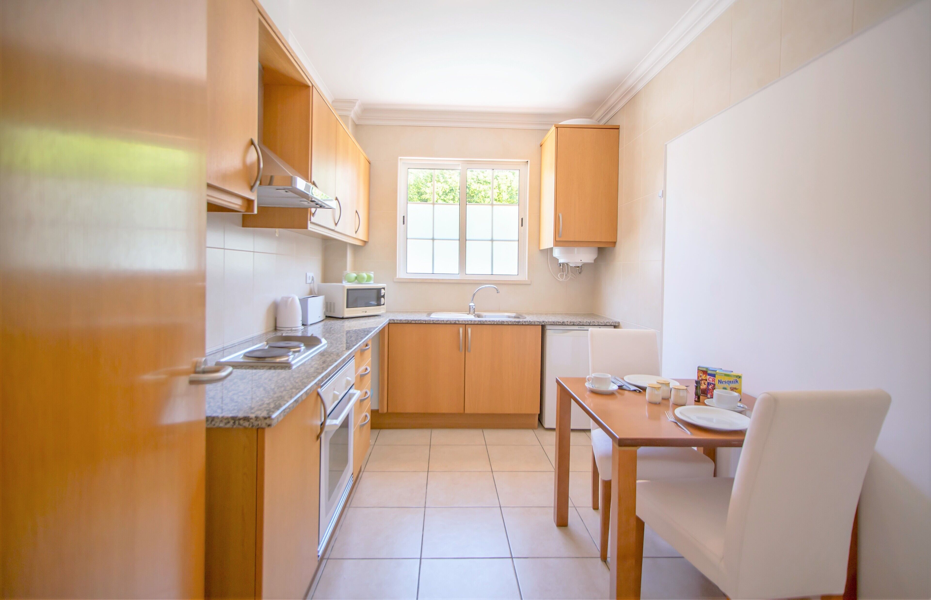 1 bedroom, desk, blackout curtains, iron/ironing board