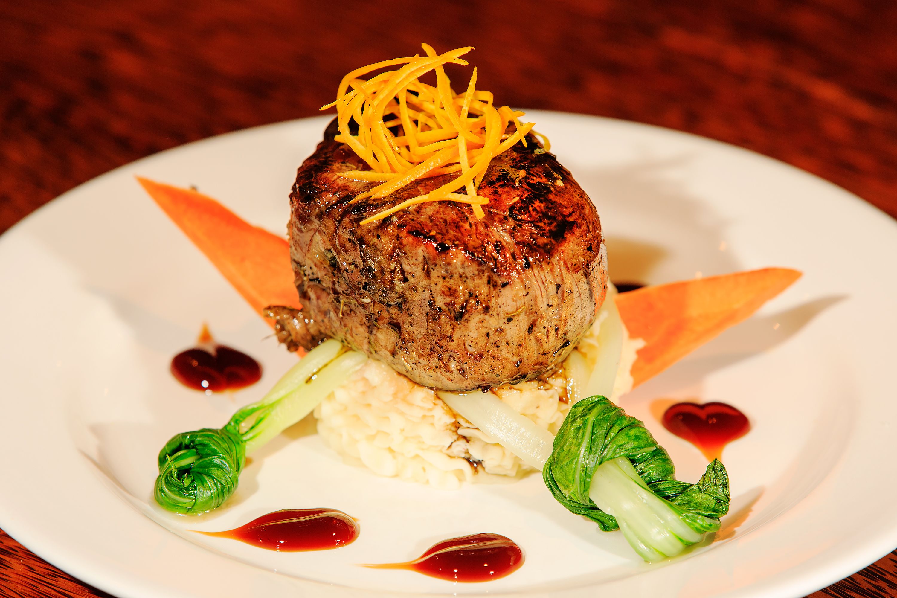 breakfast, lunch, dinner served; international cuisine