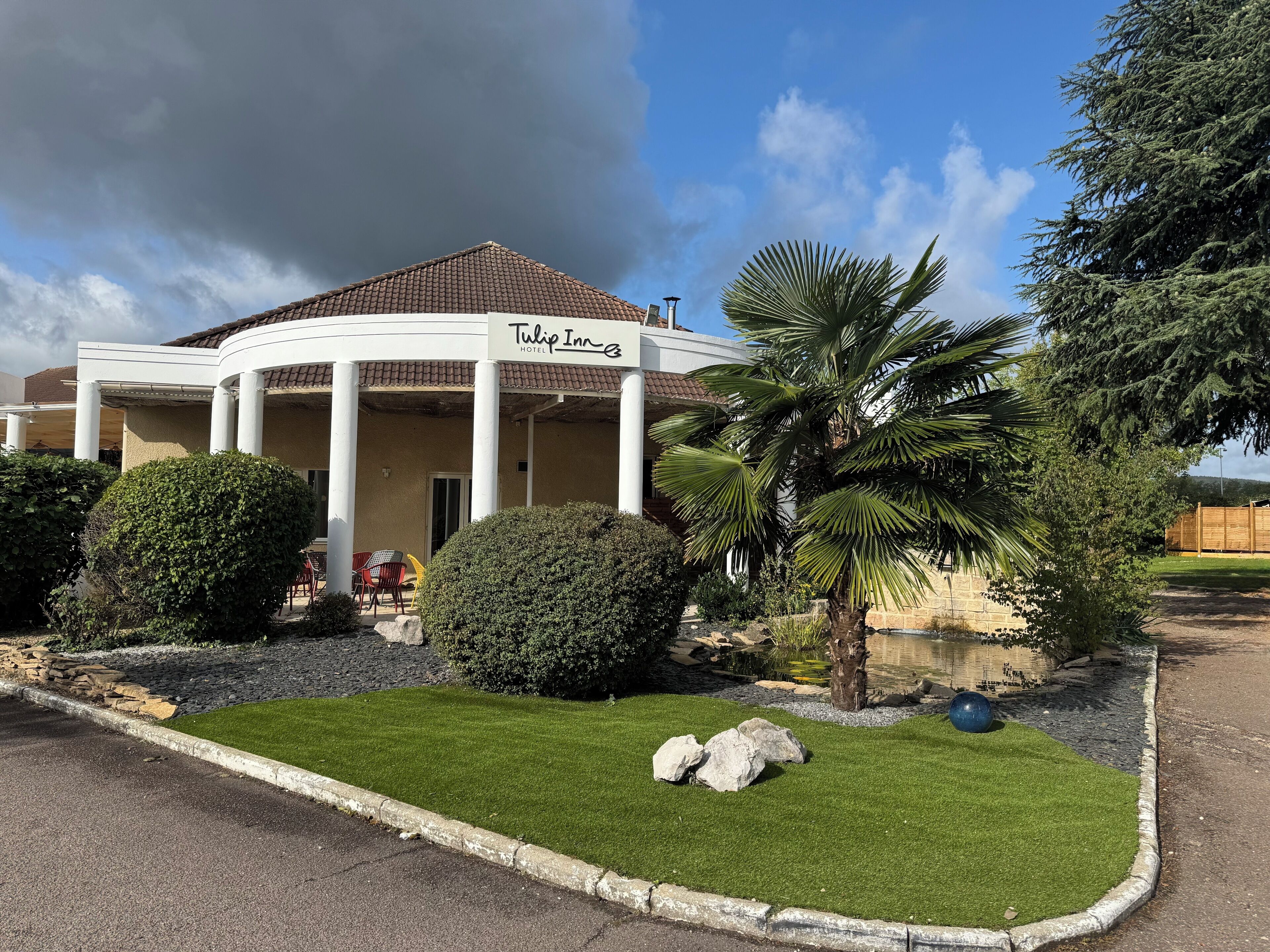 Façade de l’hébergement