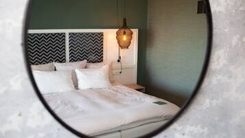 Habitación Deluxe | Ropa de cama hipoalergénica y edredón