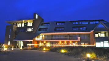 Front of property - evening/night