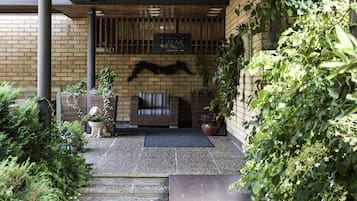 Entrada de la propiedad