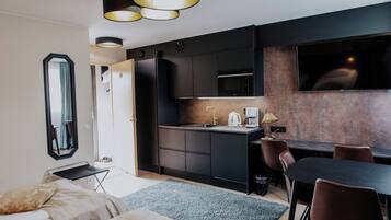 Kahden hengen standard-huone (kaksi sänkyä), 2 yhden hengen sänkyä | Yksityinen keittiö