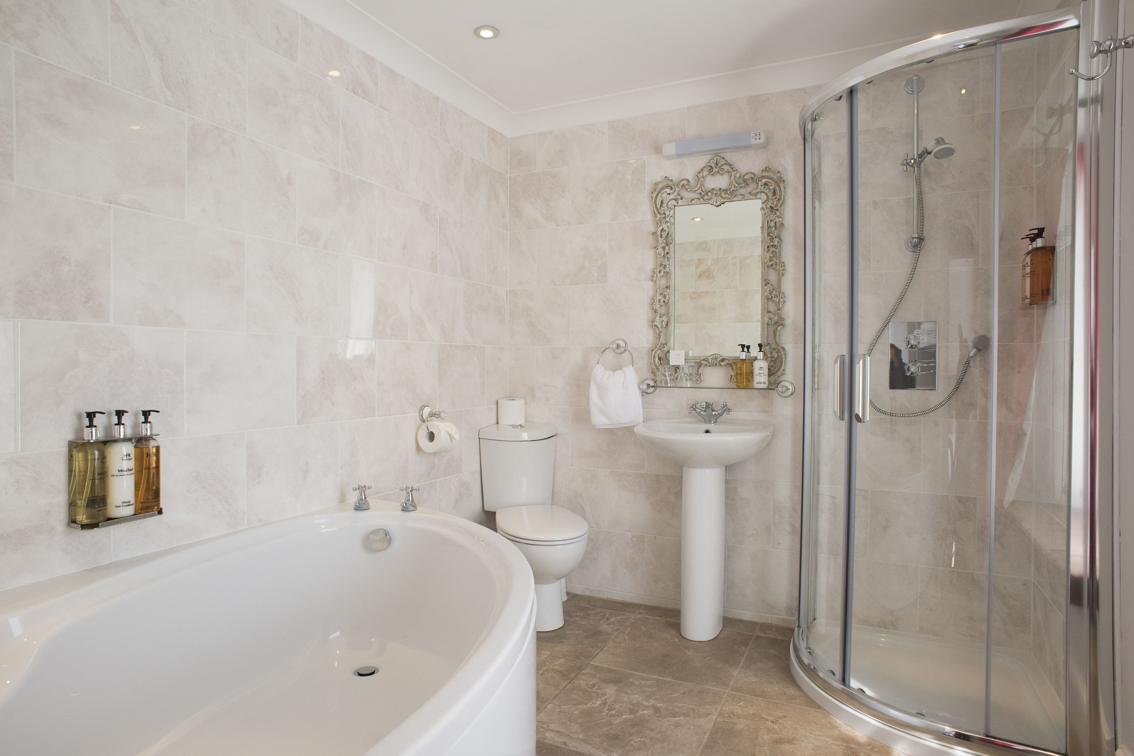 premier double or twin room | bathroom | towels