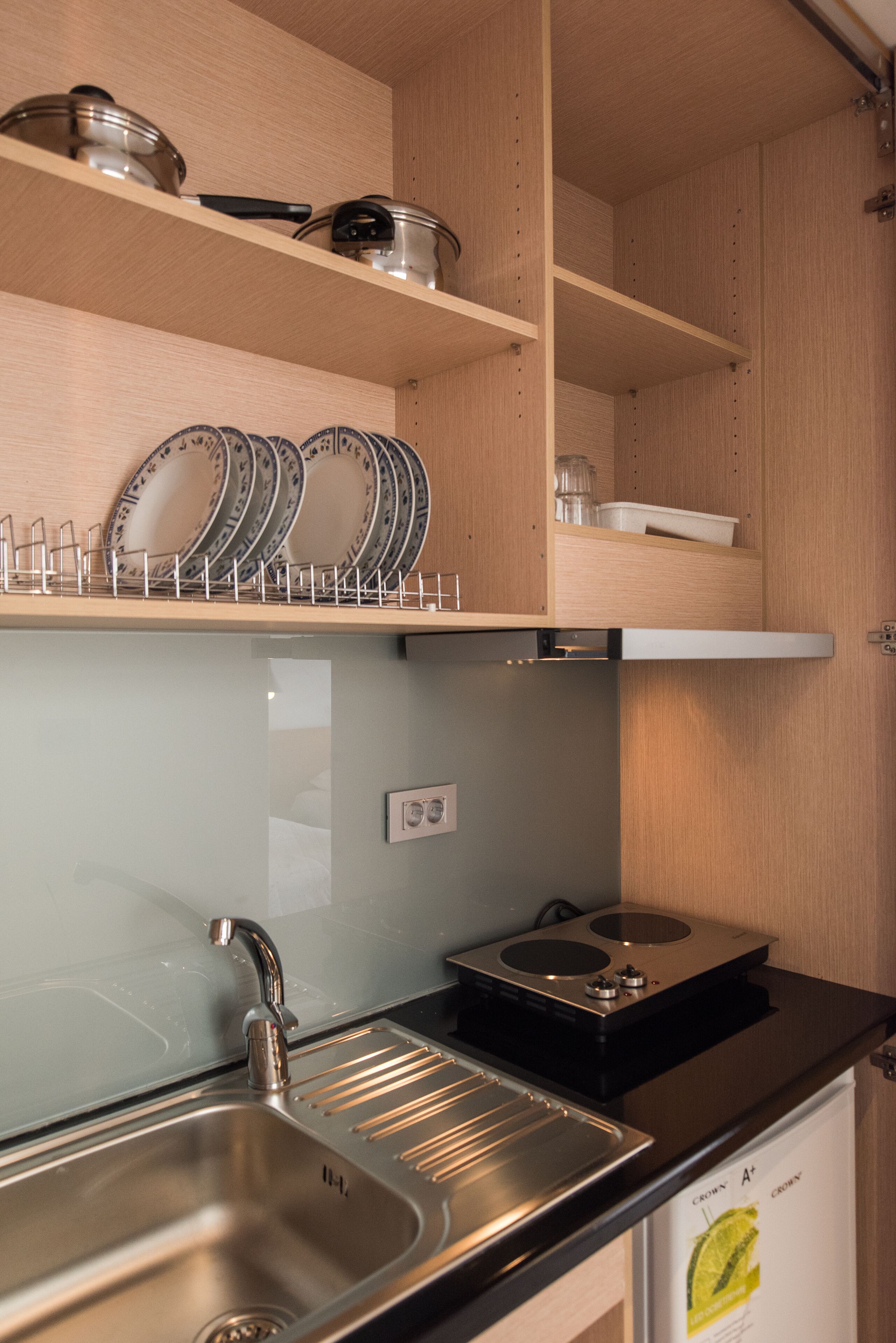 studio, sea view | private kitchen | fridge, eco-friendly cleaning products