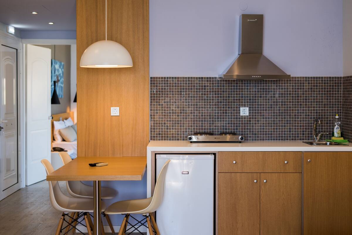 junior suite, sea view | private kitchen | fridge, eco-friendly cleaning products