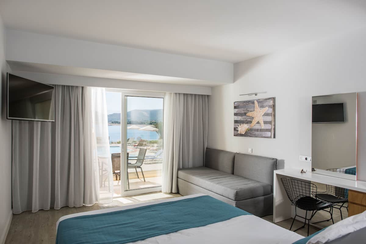 Superior-Doppelzimmer, Meerblick | Hochwertige Bettwaren, Minibar, Zimmersafe, schallisolierte Zimmer