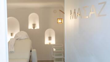 Boblebad, dampbad, tyrkisk bad/hammam, kropsbehandlinger, mudderbade